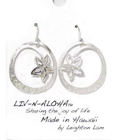 【カヒコ】LEIGHTON LAMアロハピアス