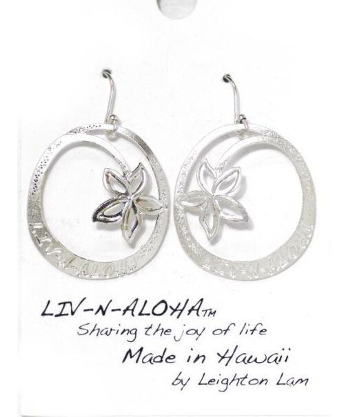 【カヒコ】LEIGHTON LAMアロハピアス