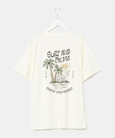 【カヒコ】カノアメンズTシャツ【SURF&Palms】