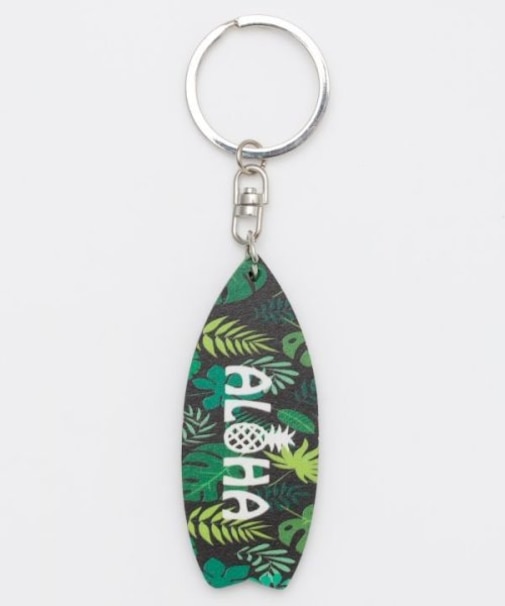 【カヒコ】サーフウッドスモールキーホルダー