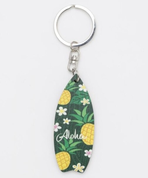 【カヒコ】サーフウッドスモールキーホルダー