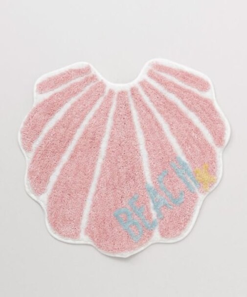 【カヒコ】シェルビーチトイレマット