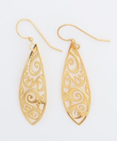 【カヒコ】【LEIGHTON　LAM】ポリネシアピアス