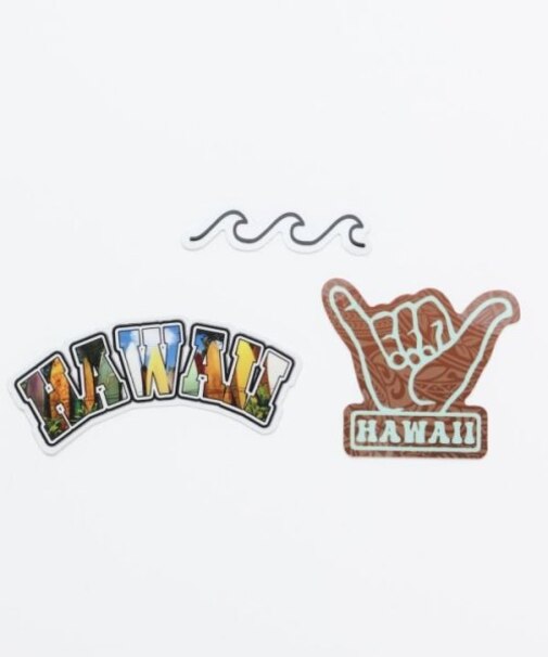 【カヒコ】アロハ3セットステッカー