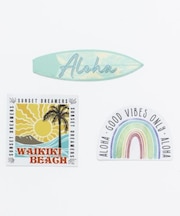 【カヒコ】アロハ３セットステッカー