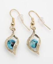 【カヒコ】ラニカイツイストリーフピアス