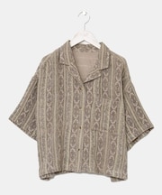 【カヒコ】カニエラショート丈アロハシャツ【SURF&Palms】