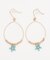 【カヒコ】ツブパーフラワピアス