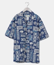 【カヒコ】トラデタパアロハメンズシャツ