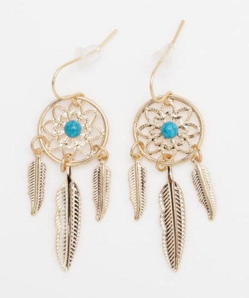 【カヒコ】ドリームキャッチャーピアス