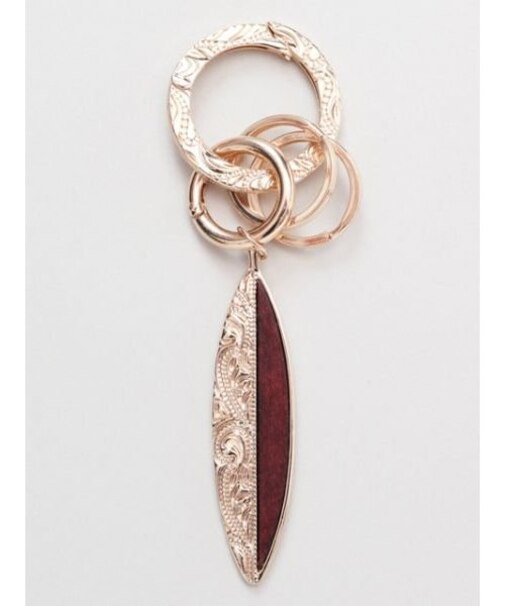 【カヒコ】ウッドジュサーフキーホルダー