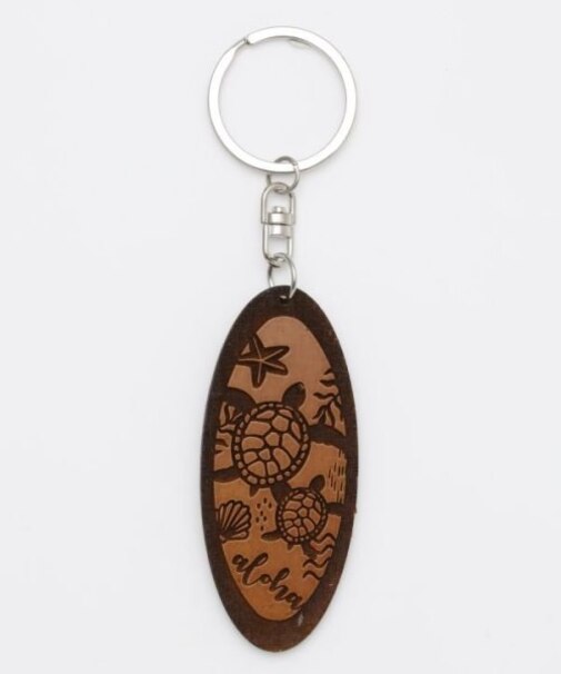 【カヒコ】プカナサーフキーホルダー