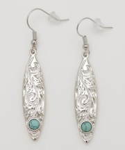 【カヒコ】ボードターコイズピアス