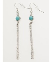 【カヒコ】プレートターコイズピアス