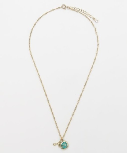 【カヒコ】ヒワイニシャルネックレス