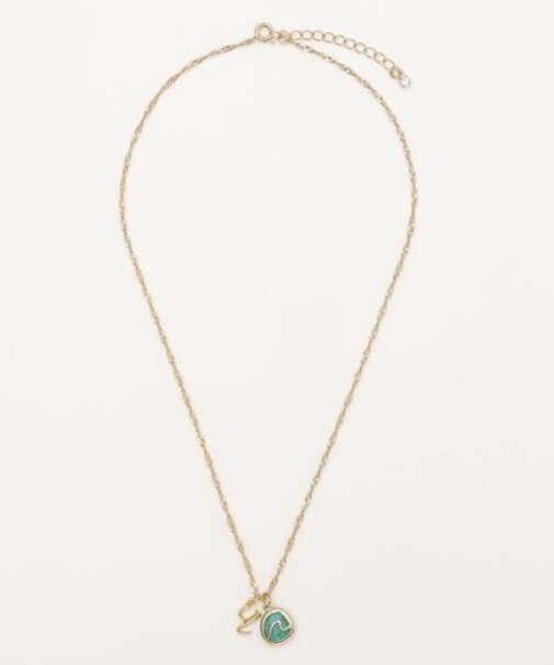 【カヒコ】ヒワイニシャルネックレス