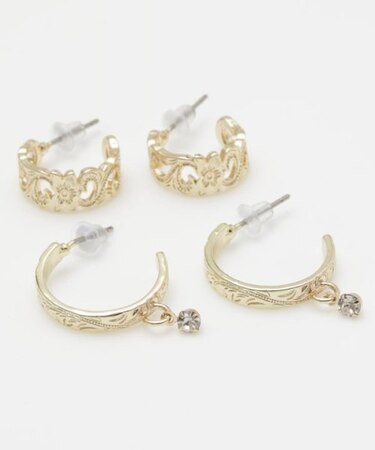 【カヒコ】スカシフープＳＥＴピアス