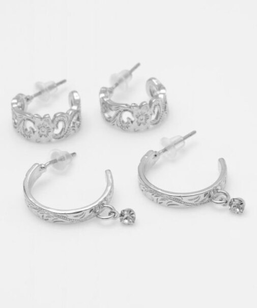 【カヒコ】スカシフープSETピアス