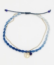 【カヒコ】ウエーブミサンガアンクレット