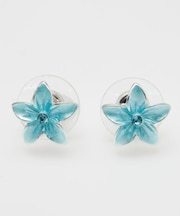 【カヒコ】プルメリアストーンピアス