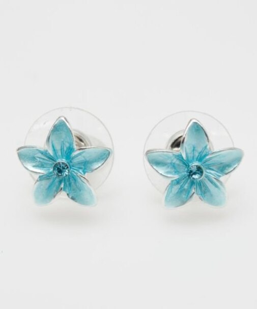 【カヒコ】プルメリアストーンピアス