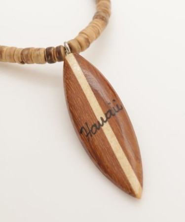 【カヒコ】メンズココサーフボードネックレス