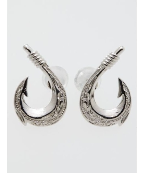【カヒコ】メンズハワジュフィッシュフックピアス