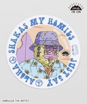 【カヒコ】【MULGA THE LIFE】ラウンドステッカー