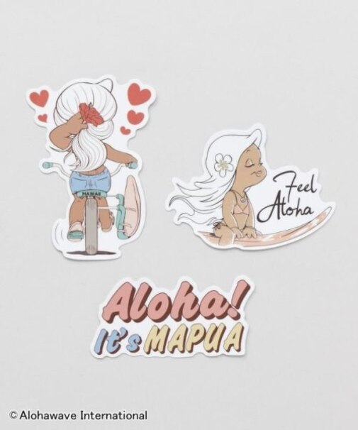 【カヒコ】３セットステッカー【ALOHA MAPUA】