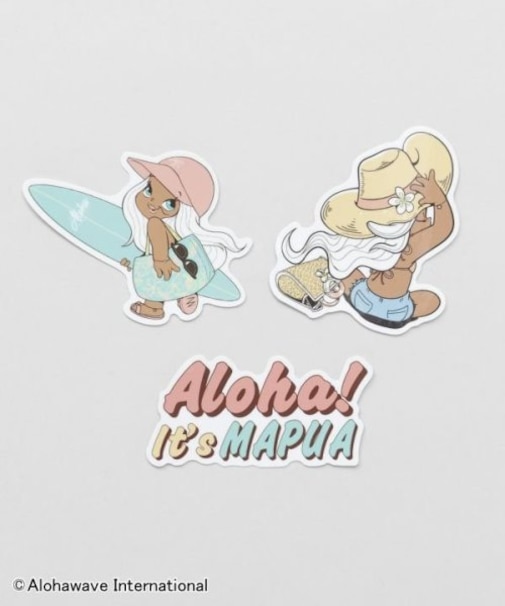 【カヒコ】3セットステッカー【ALOHA MAPUA】