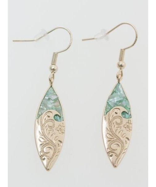 【カヒコ】ハワジュシェリーボードピアス