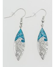 【カヒコ】ハワジュシェリーボードピアス