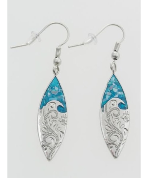 【カヒコ】ハワジュシェリーボードピアス