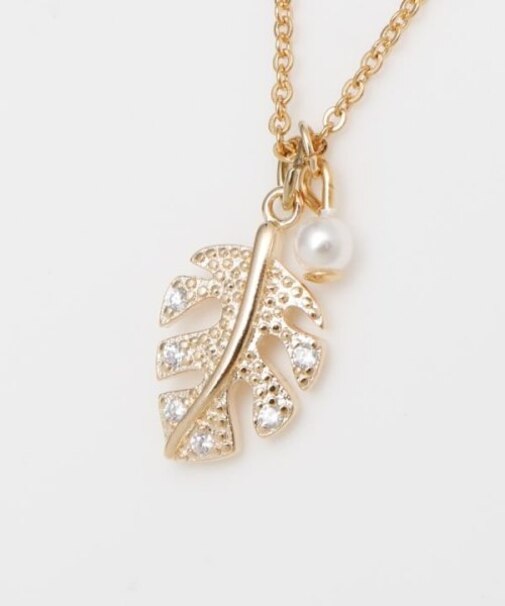 【カヒコ】モンステラネックレス