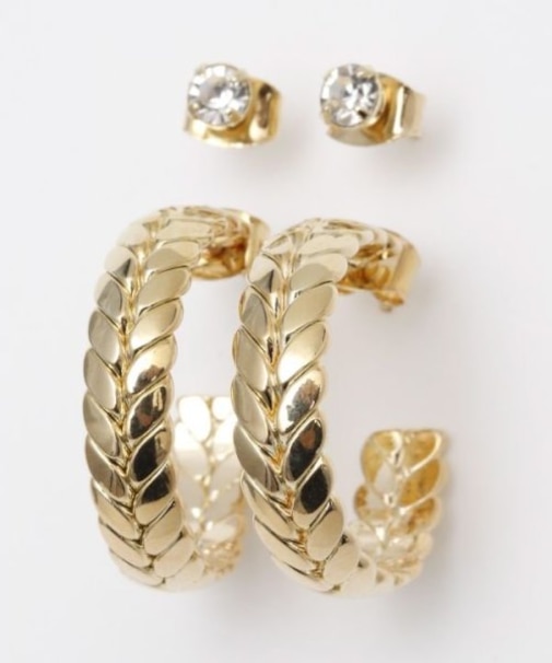 【カヒコ】マイレフープＳＥＴピアス