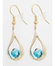 【カヒコ】ラニカイブルーピアス