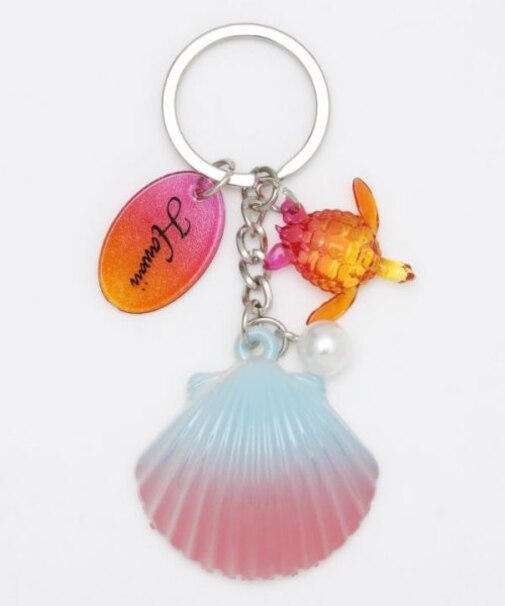 【カヒコ】シェルグラキーホルダー