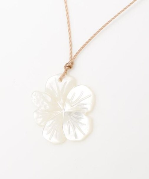 【カヒコ】【LEIGHTON　LAM】シェルコードＳ　ネックレス