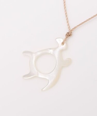 【カヒコ】【LEIGHTON　LAM】シェルコードＳ　ネックレス