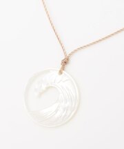 【カヒコ】【LEIGHTON　LAM】シェルコードＳ　ネックレス