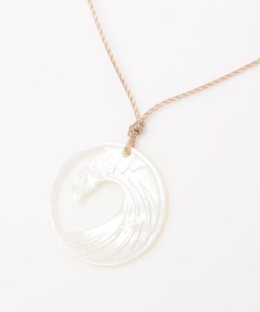 【カヒコ】【LEIGHTON LAM】シェルコードS ネックレス