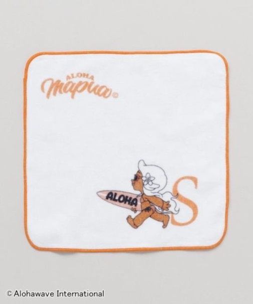 【カヒコ】イニシャルハンドタオル【ALOHA MAPUA】