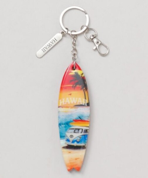 【カヒコ】マカナウッドサーフキーホルダー