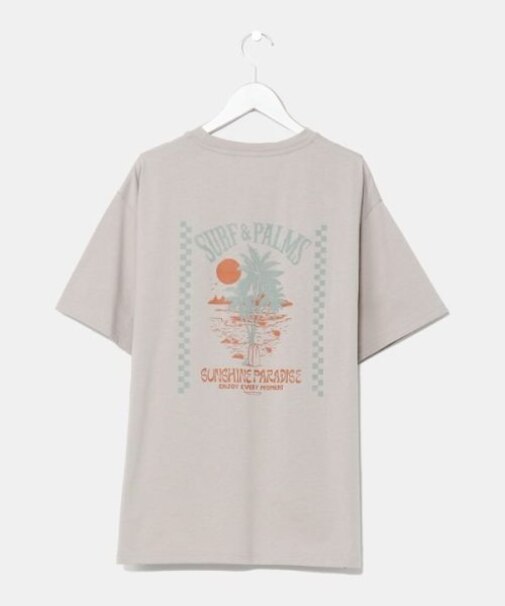 【カヒコ】【接触冷感】ムーアメンズTシャツ【SURF&Palms】