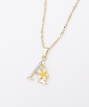 【カヒコ】プルメイニシャルネックレス