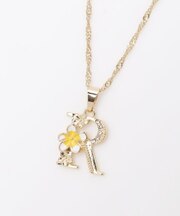 【カヒコ】プルメイニシャルネックレス