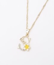 【カヒコ】プルメイニシャルネックレス