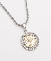 【カヒコ】ハワジュパームコインネックレス