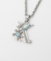 【カヒコ】ホヌイニシャルネックレス