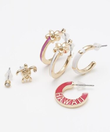 【カヒコ】プルメハワイＳＥＴピアス